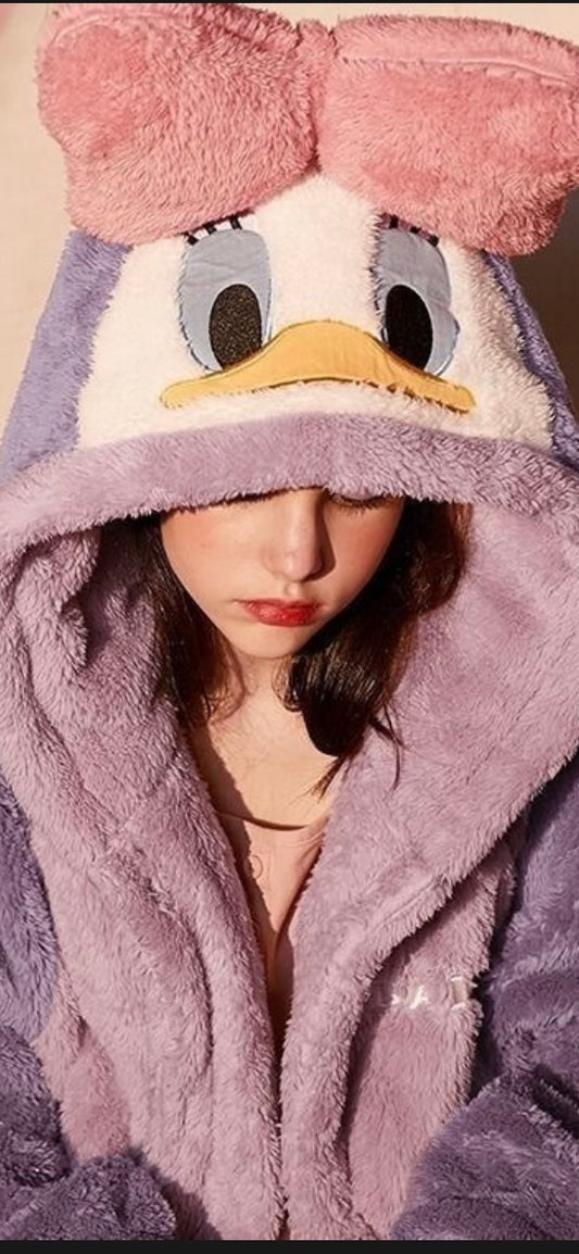Bata Pijama De Felpa Pata Deysi